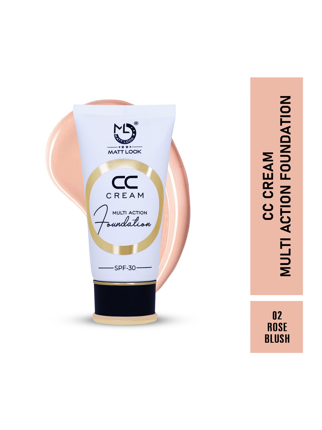 

MATTLOOK CC Cream Multi Action Foundation - Rose Blush, White