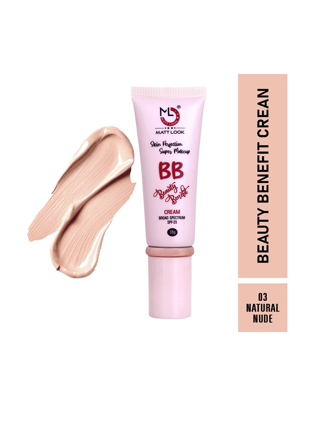 

MATTLOOK BB Beauty Benefit Cream - Natural Nude, Na
