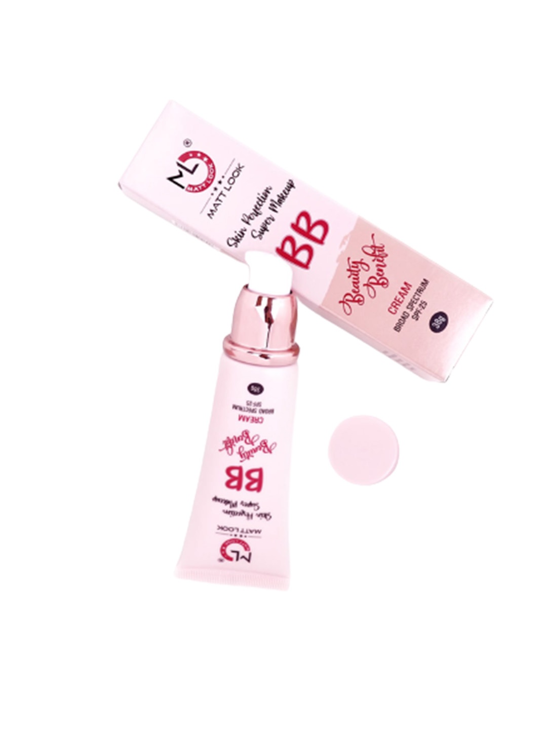 

MATTLOOK BB Beauty Benefit Cream - Chashew White, Nude