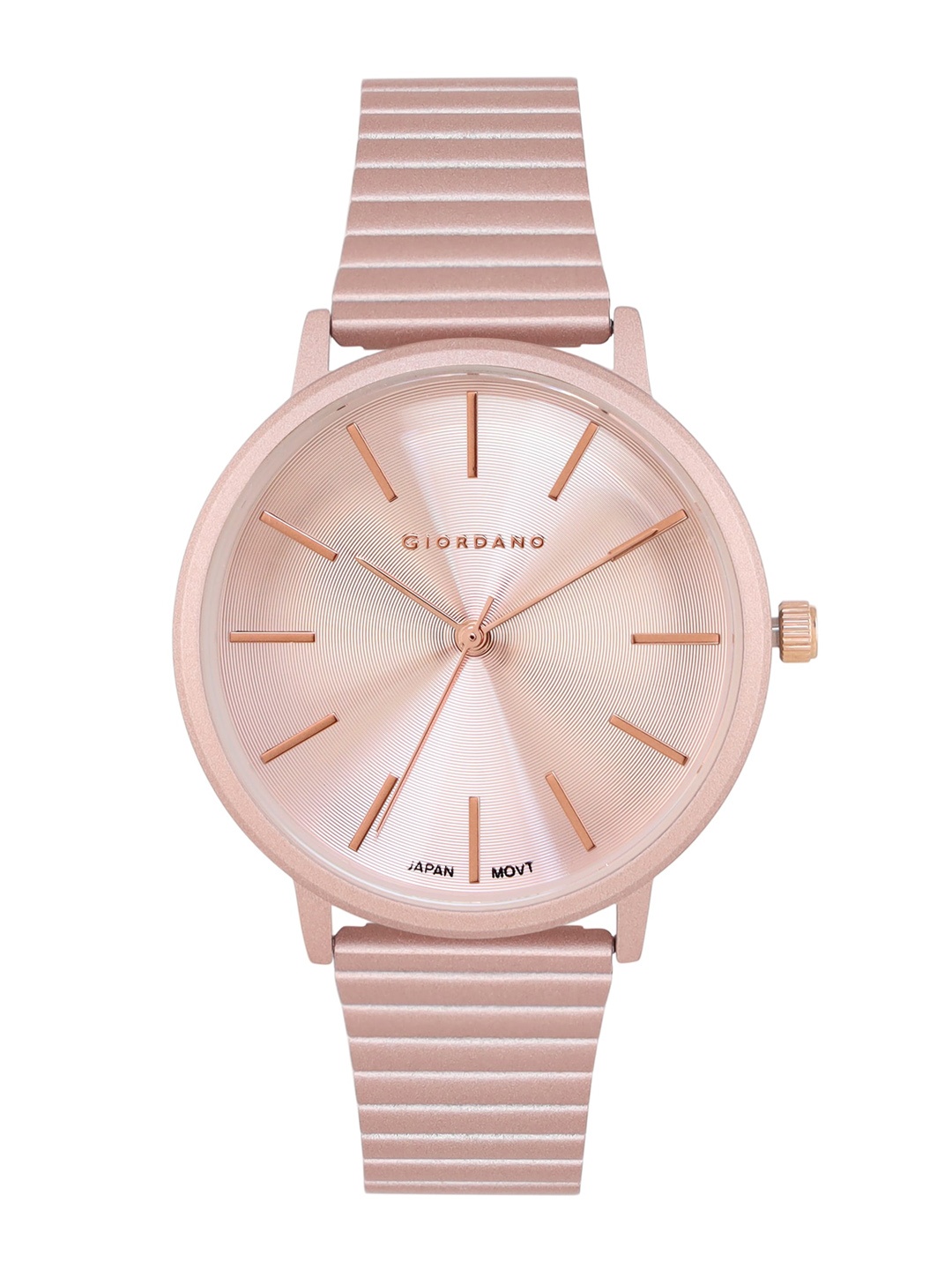 

GIORDANO Women Dial & Bracelet Style Straps Analogue Watch GZ-60057-33, Taupe
