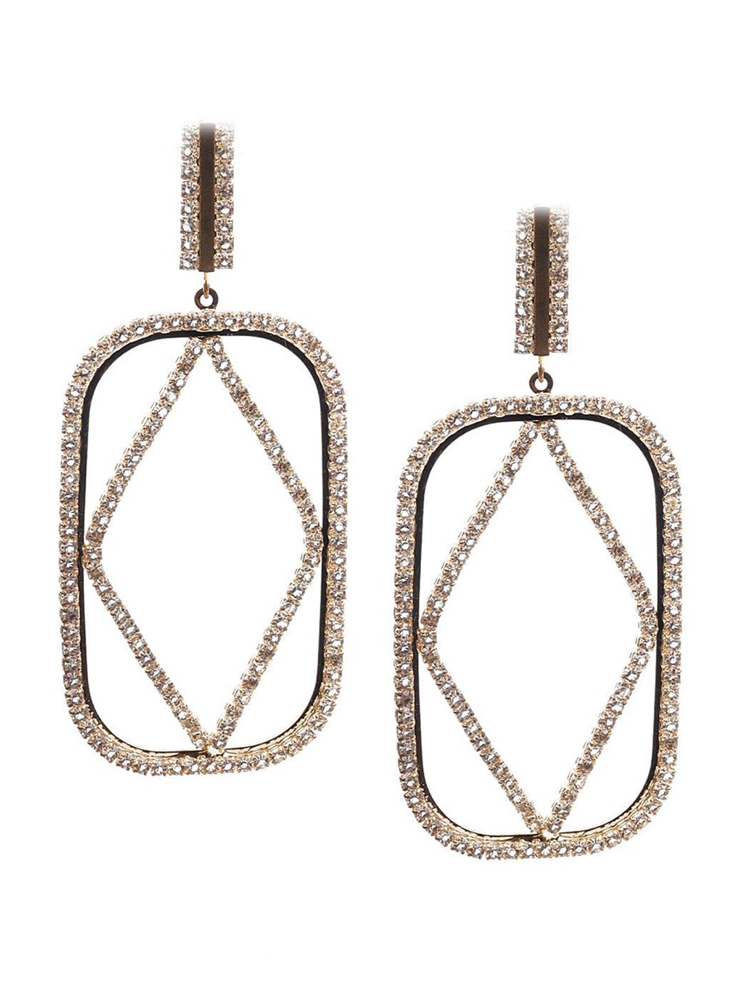 

ODETTE Contemporary Drop Earrings, Gold