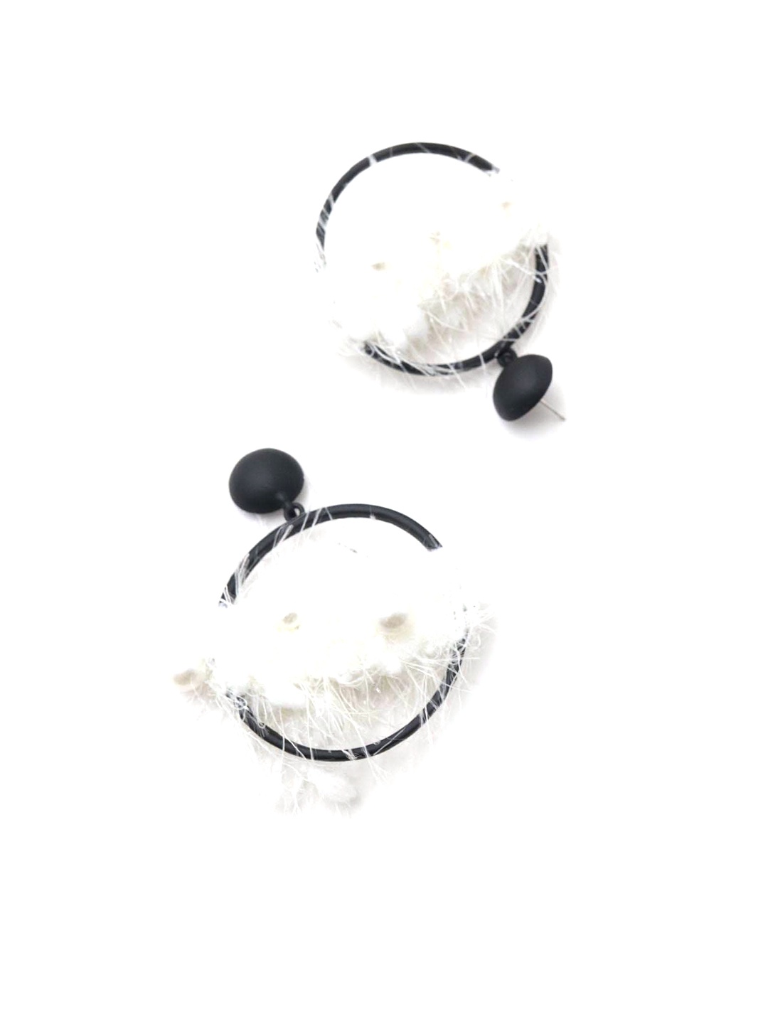 

ODETTE Contemporary Drop Earrings, Silver