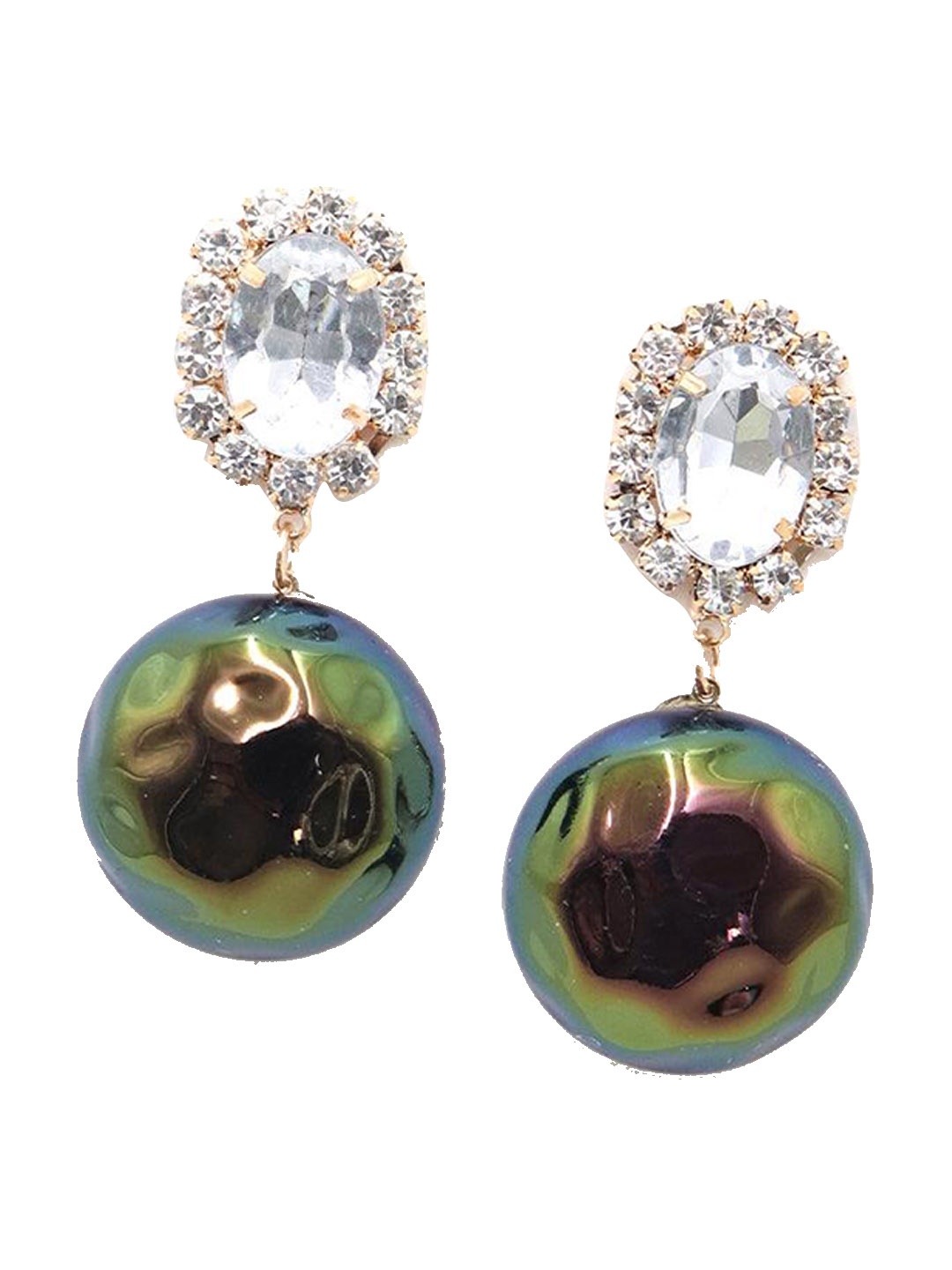 

ODETTE Contemporary Drop Earrings, Silver