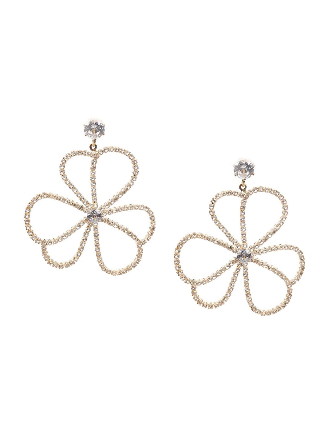 

ODETTE Contemporary Drop Earrings, Gold