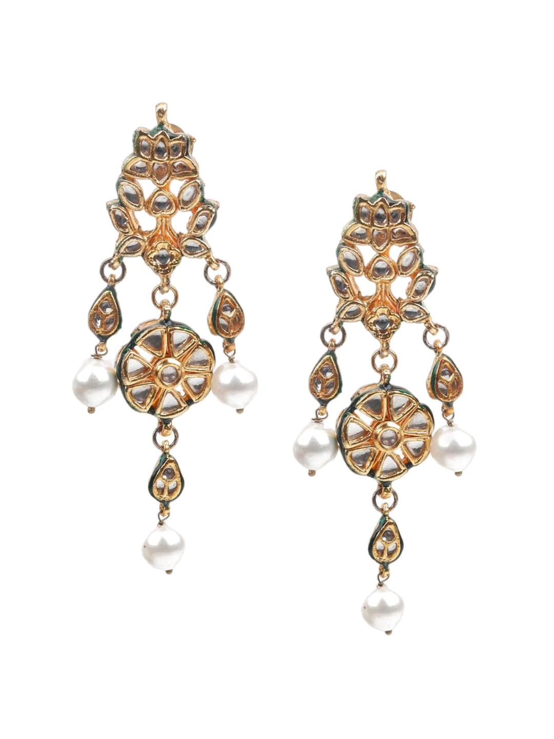 

ODETTE Contemporary Drop Earrings, Gold