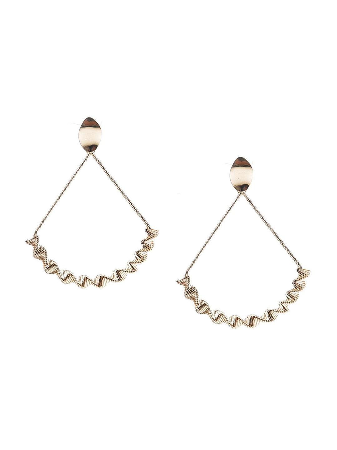 

ODETTE Contemporary Drop Earrings, Gold