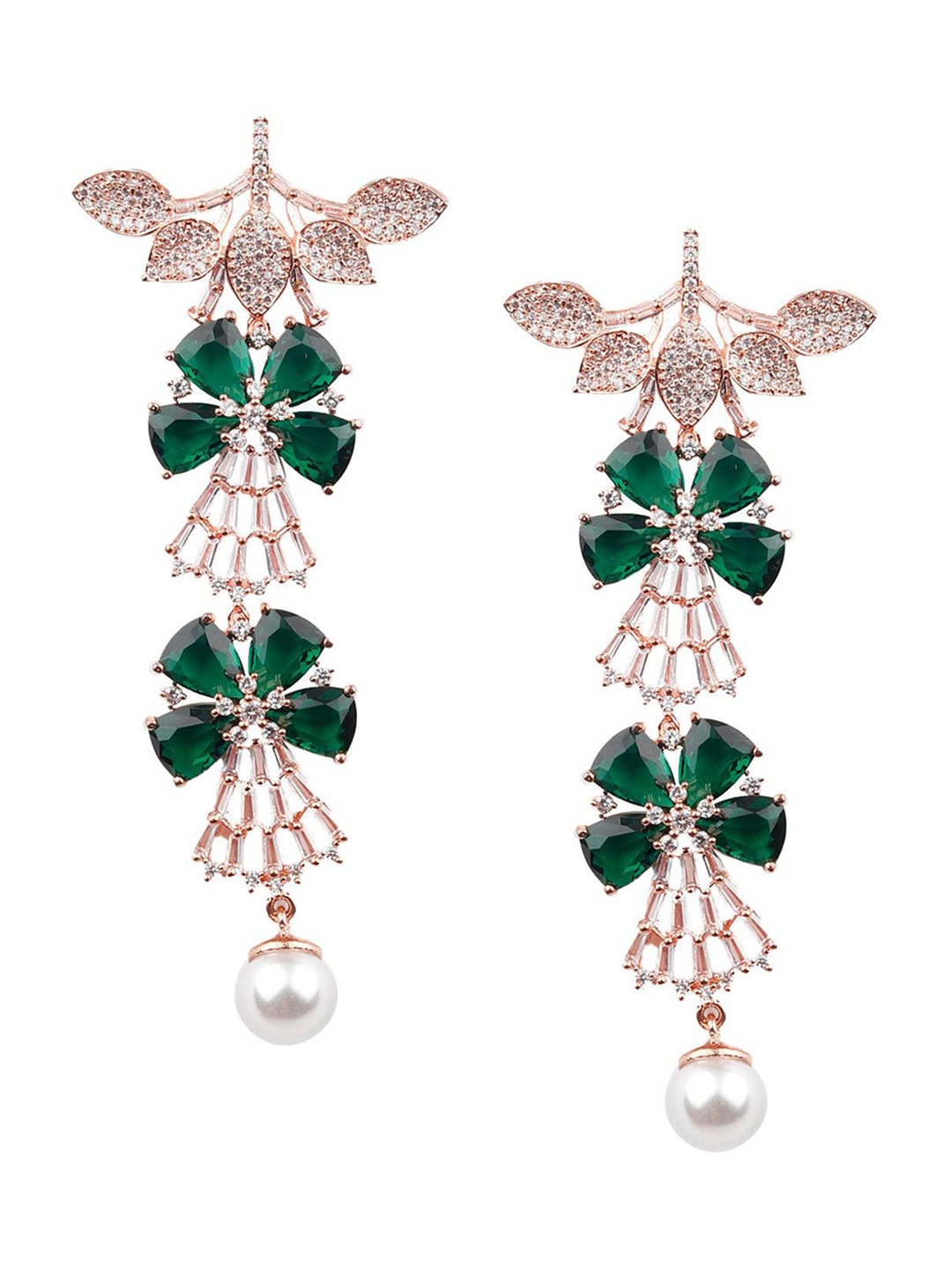 

ODETTE Contemporary Drop Earrings, Silver