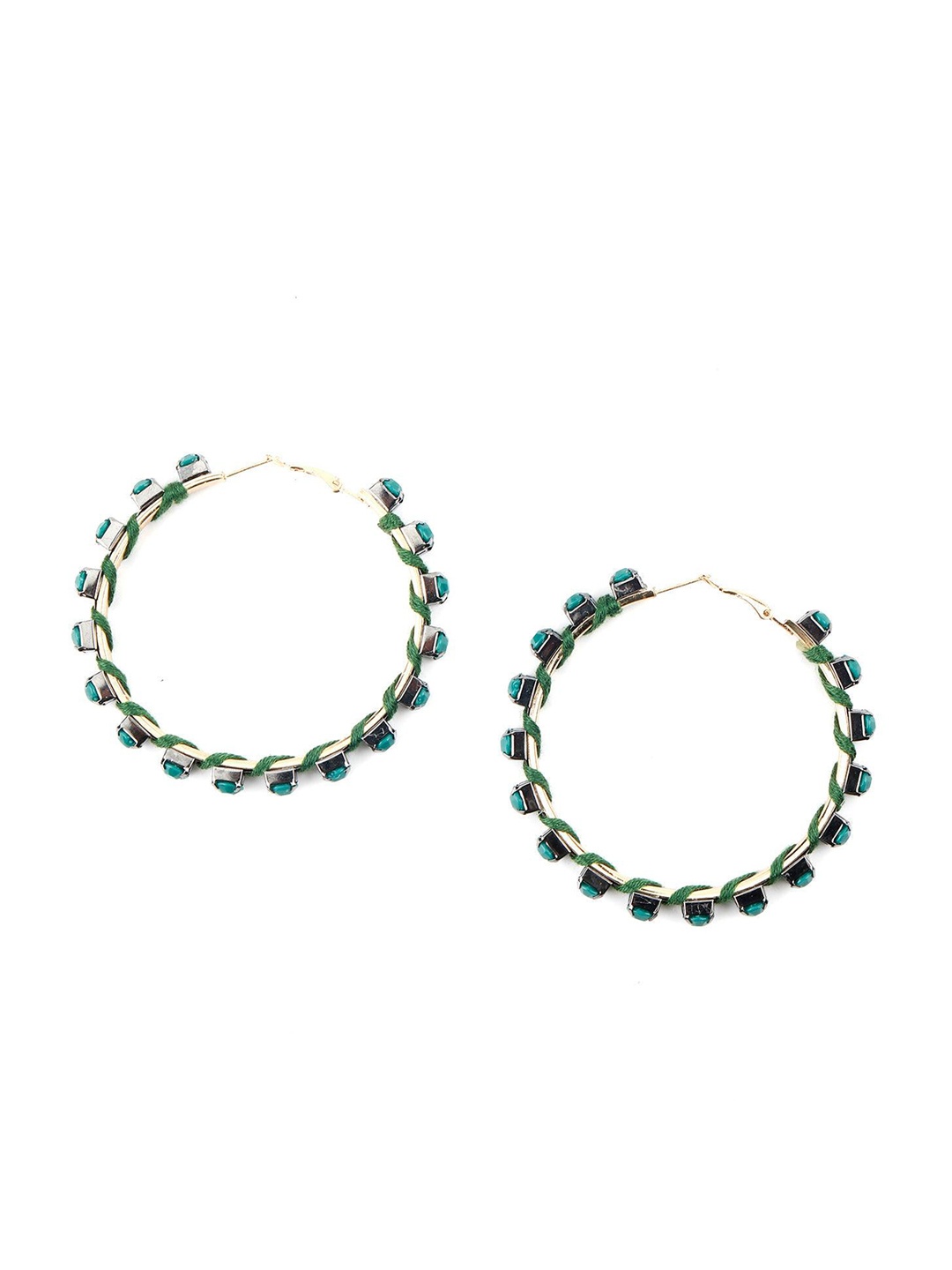 

ODETTE Contemporary Hoop Earrings, Gold