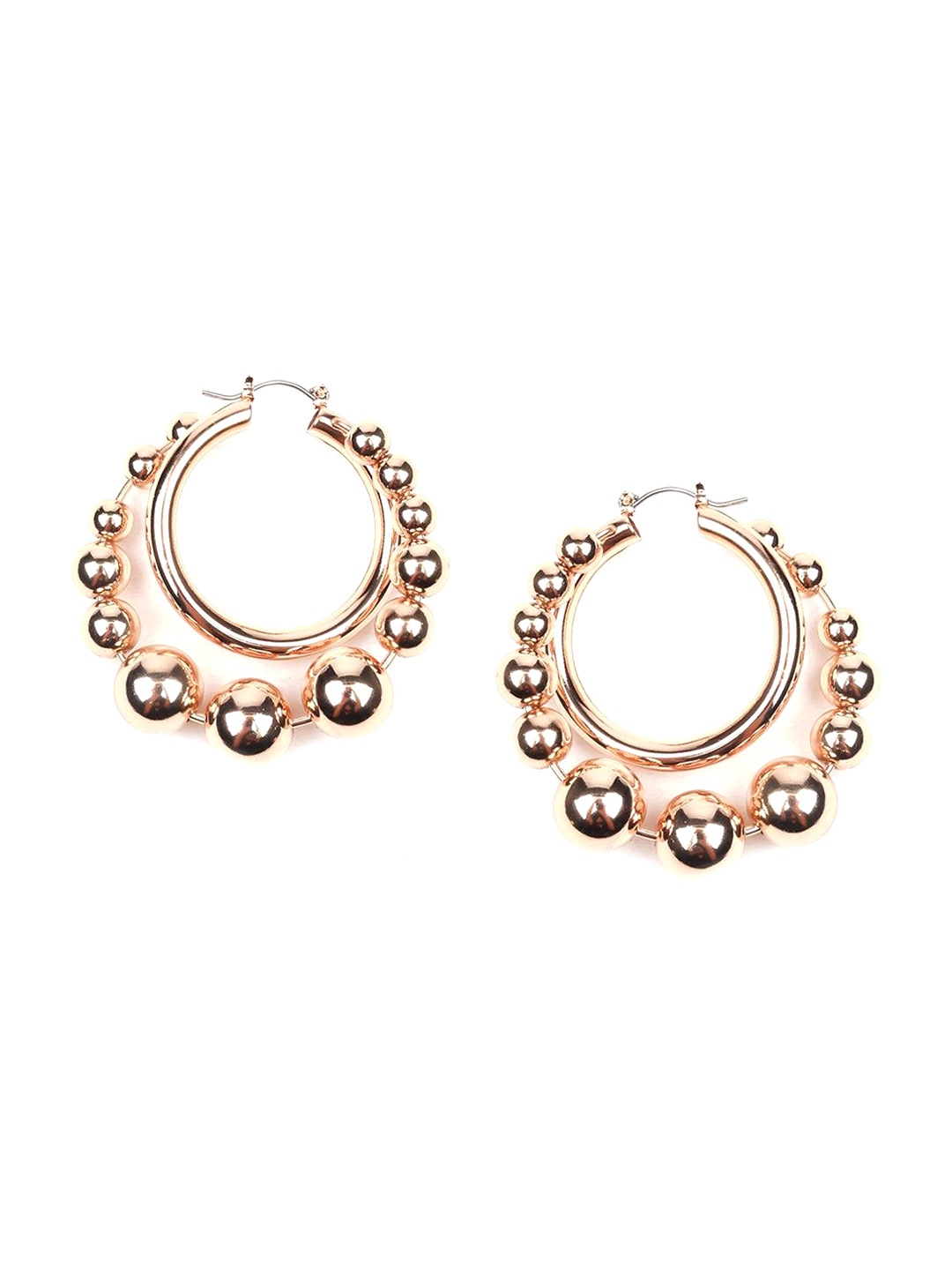

ODETTE Contemporary Hoop Earrings, Gold