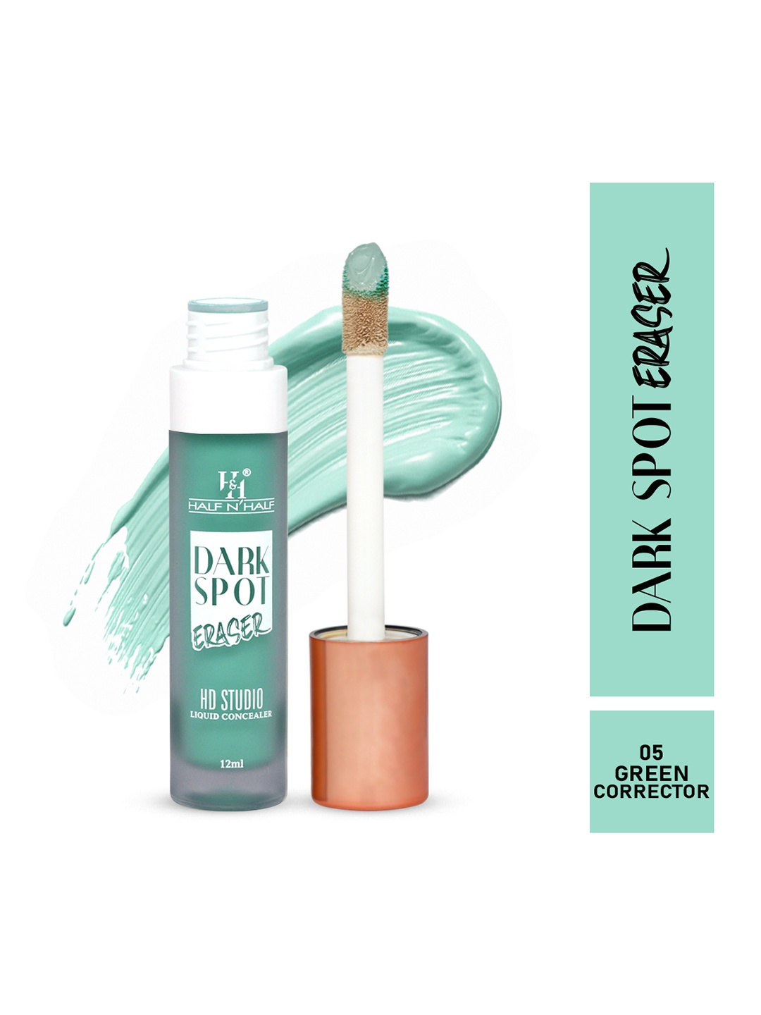 Half N Half Dark Spot Eraser HD Studio Liquid Concealer - Green Corrector