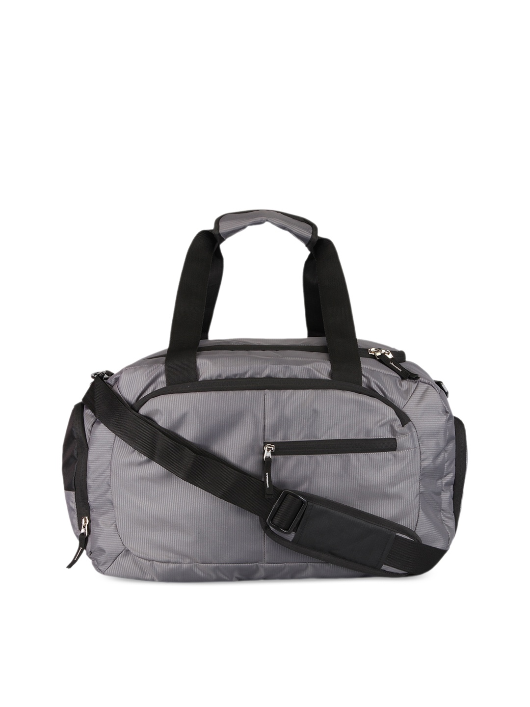 

GENWAYNE Men Tear Resistant Travel Duffel Bag, Grey
