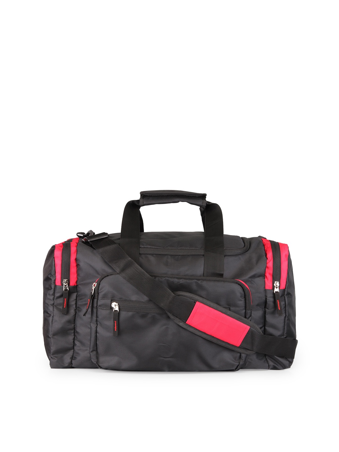 

GENWAYNE Men Travel Duffel Bag, Black