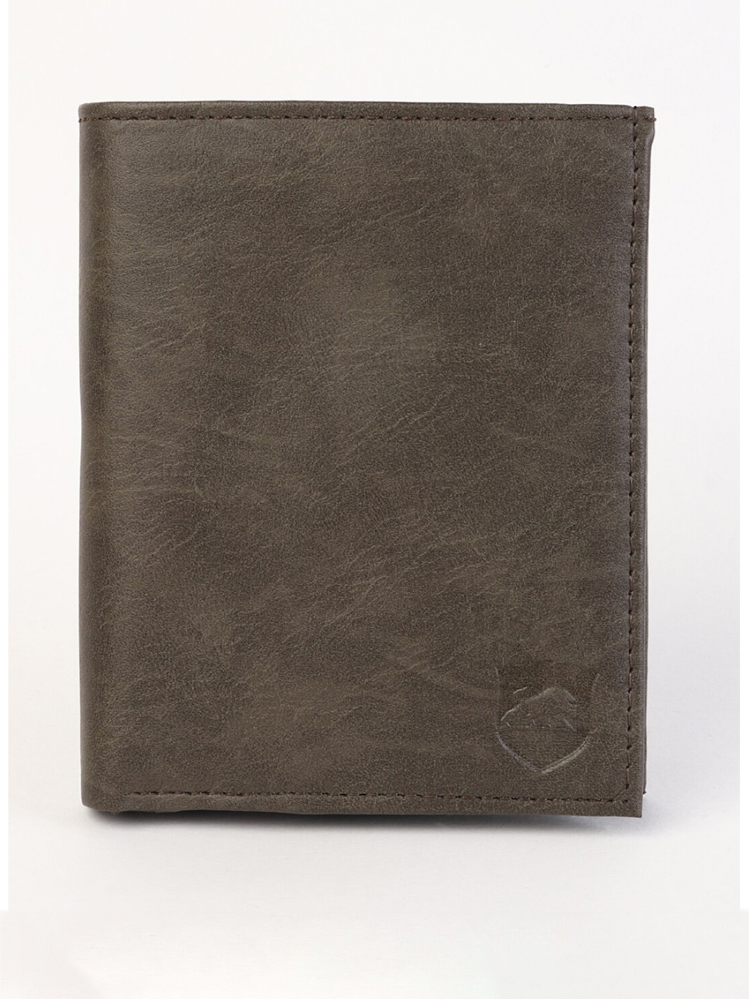 

SAMTROH Men PU Two Fold Wallet, Grey