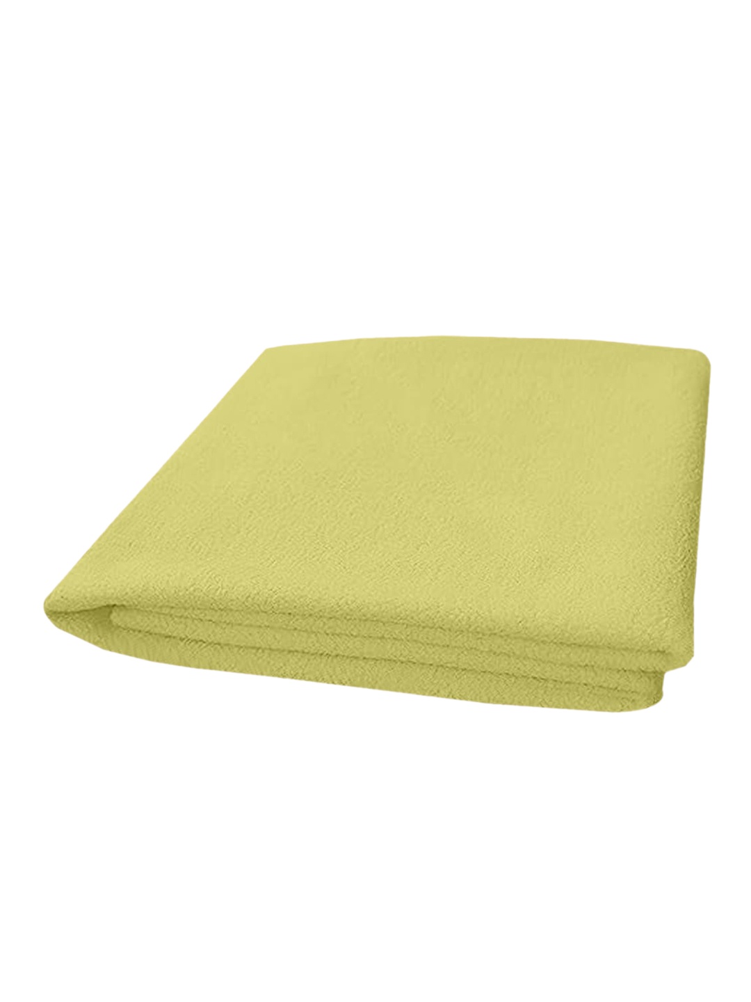 

Divine Casa Kids Yellow 2 Pieces 150GSM Waterproof Quick Dry Mattress Protector Sheet