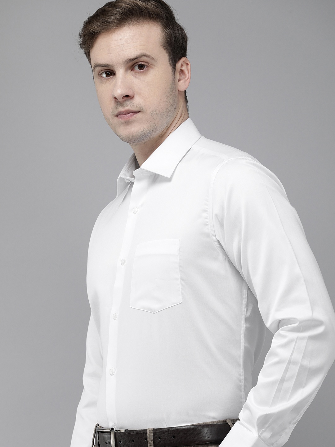 

Van Heusen Pure Cotton Custom Fit Formal Shirt, White