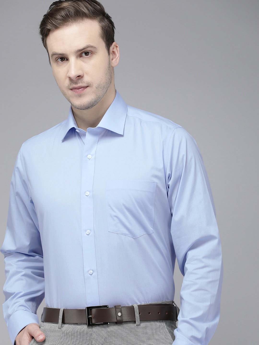 

Van Heusen Custom Fit Formal Shirt, Blue