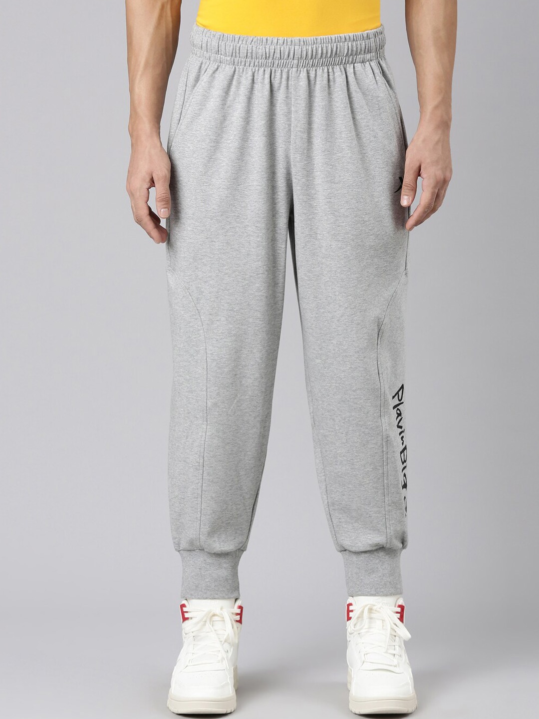 

Xtep Men Relaxed Fit Joggers, Grey