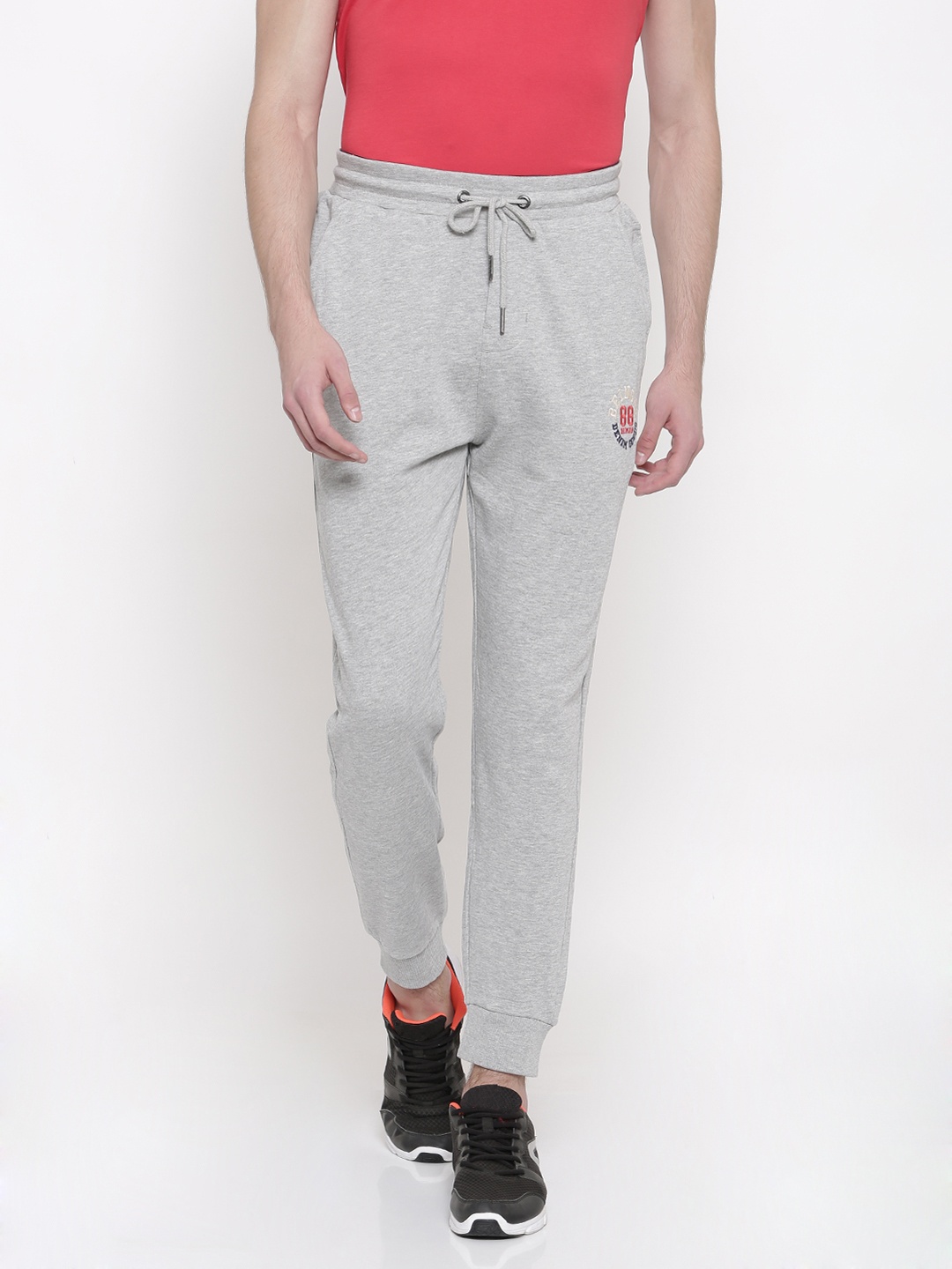 

Being Human Grey Melange Track Pants