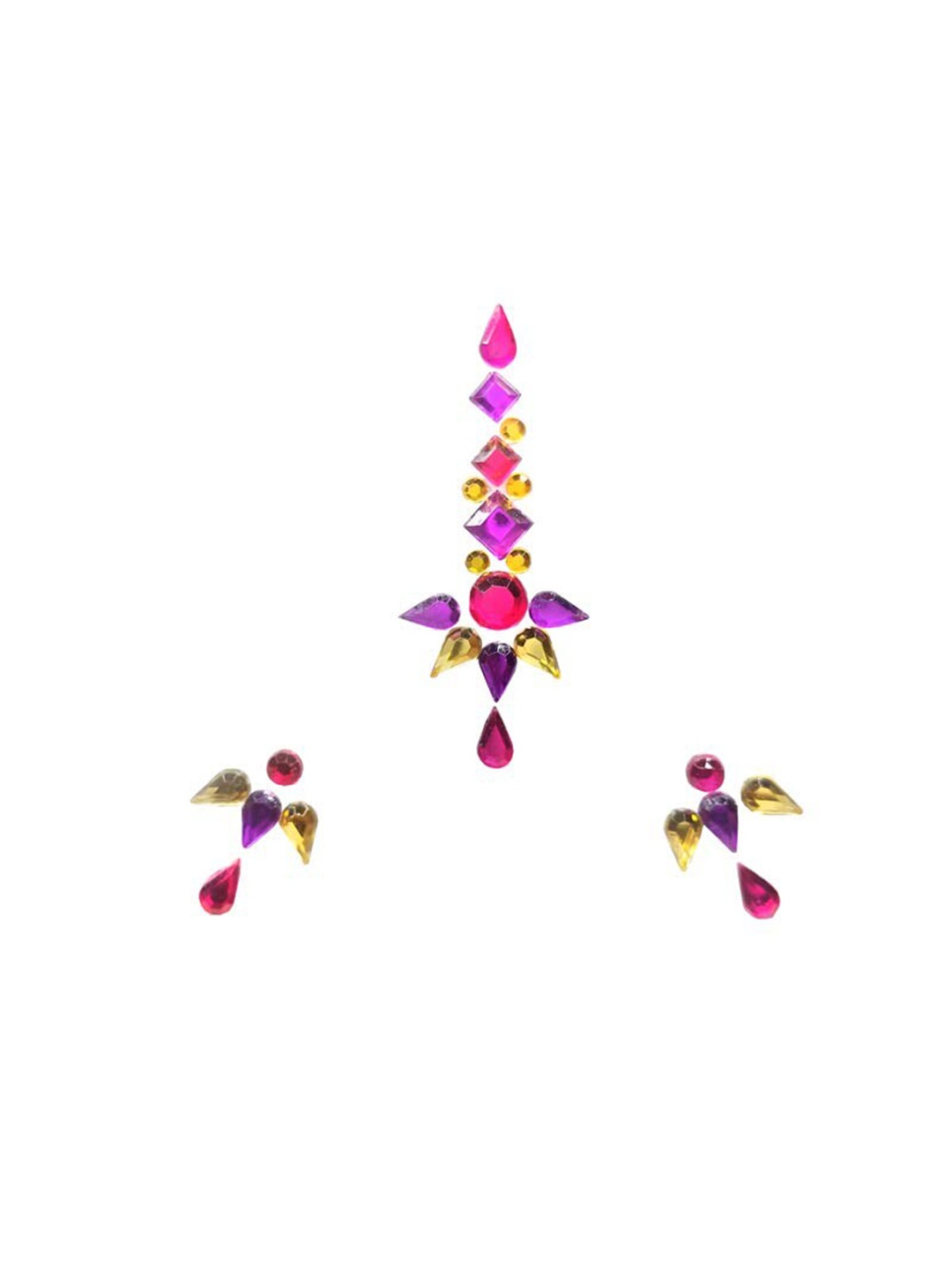 

Comet Busters Temporary Body Jewel Handcrafted Tattoo - BJ033, Pink