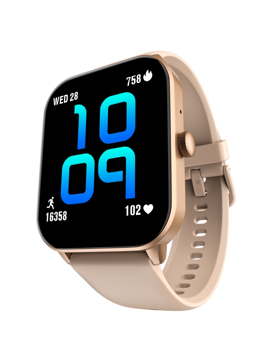 

NOISE ColorFit Qube 2 Smartwatch, Pink