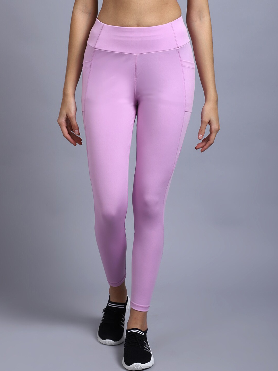 

9ty3ree Women High-Rise Tights, Pink