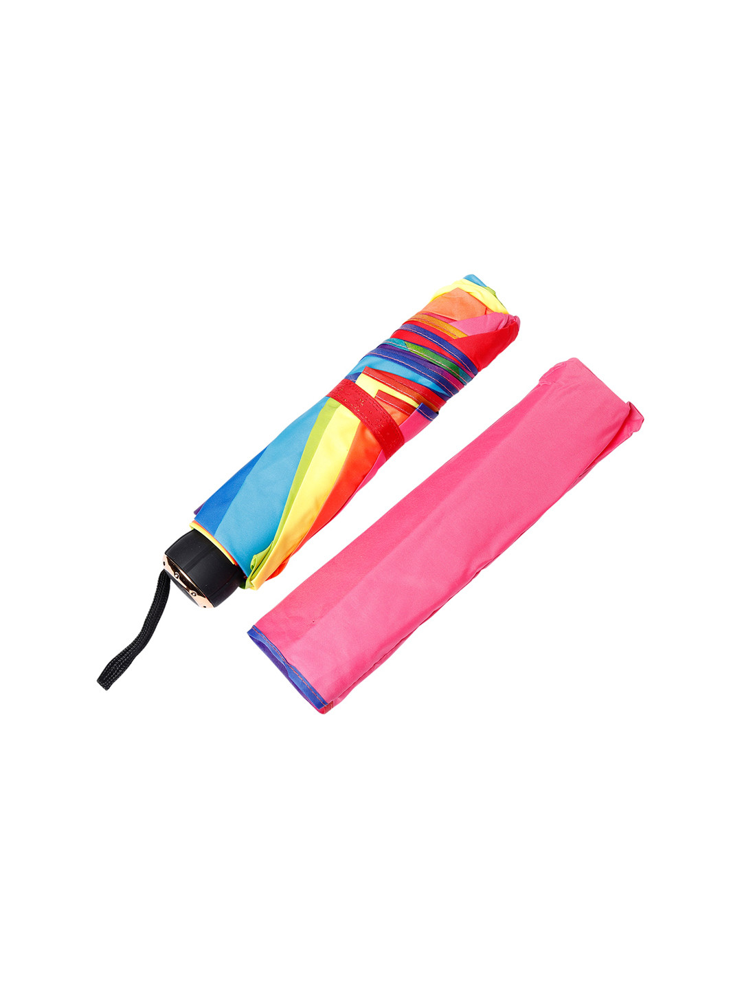 

LOOM LEGACY Colourblocked 3-Fold Umbrella, Pink