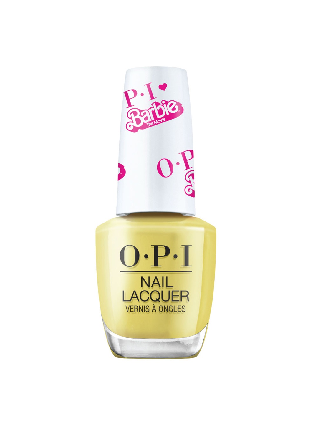 

O.P.I Barbie The Movie Long Wear & Quick Dry Nail Laquer 15ml - Hi Ken, Yellow