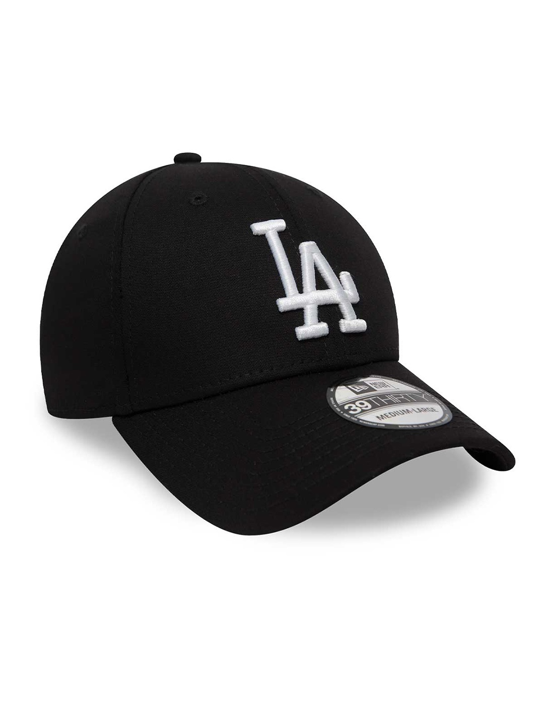 

New Era Men LA Dodgers Essential 39THIRTY Cap, Black