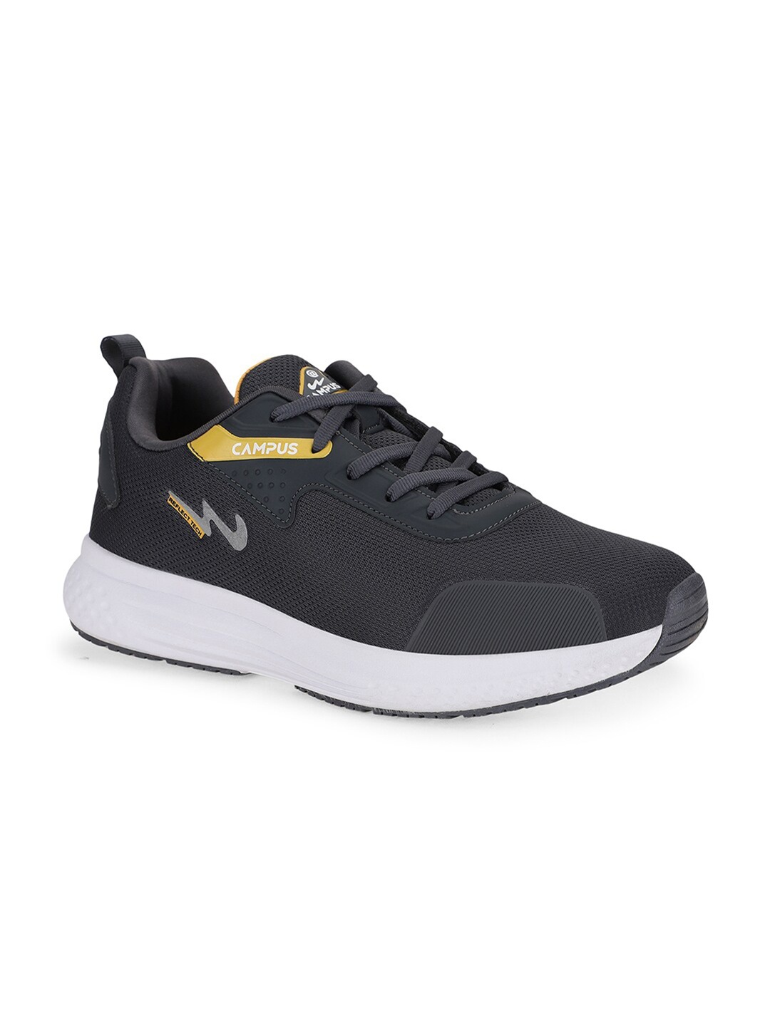 

Campus Men CALIX Mesh Running Shoes, Grey
