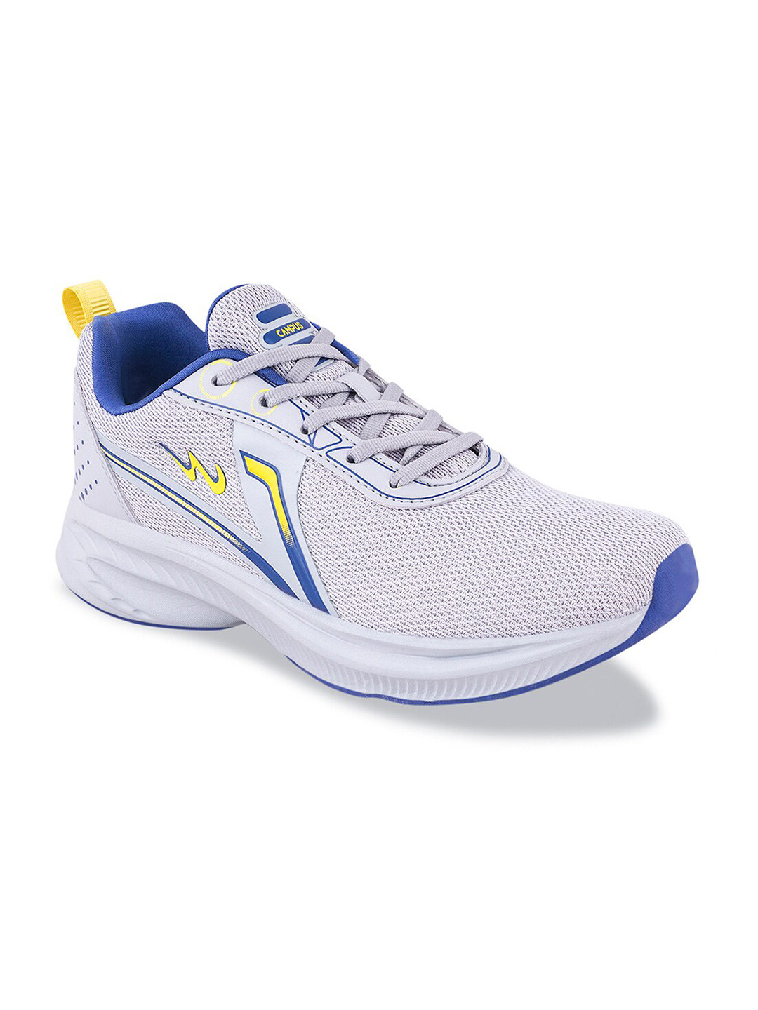 

Campus Men Lace-Up Running Shoes, Grey