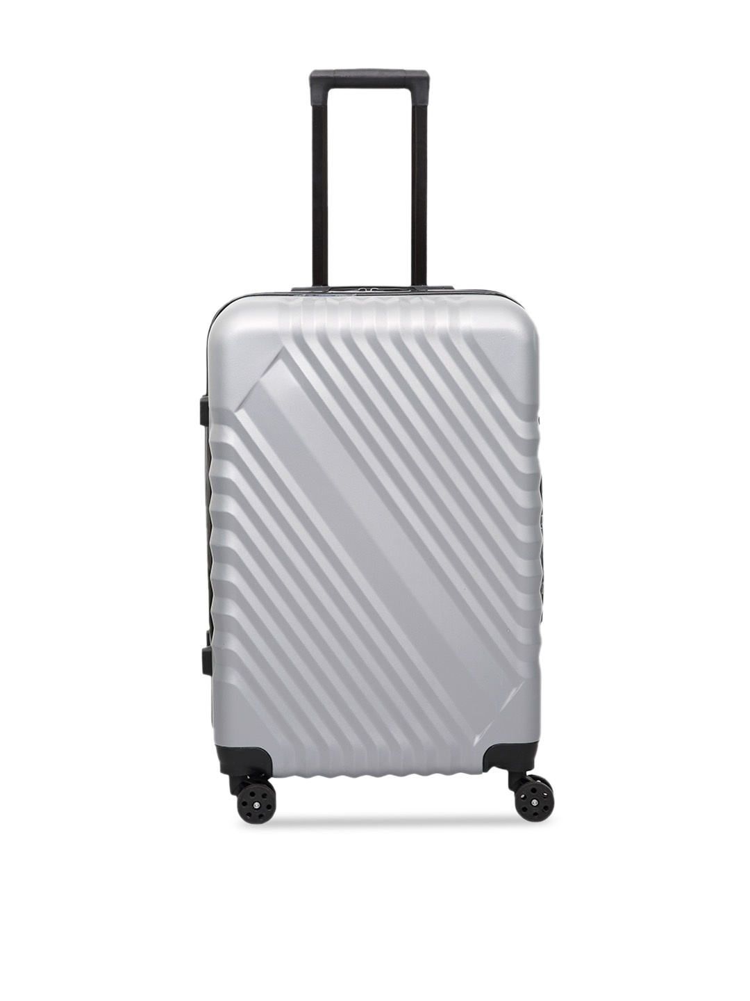 

Polo Class Textured Hard-Sided Large Trolley Bag, Silver