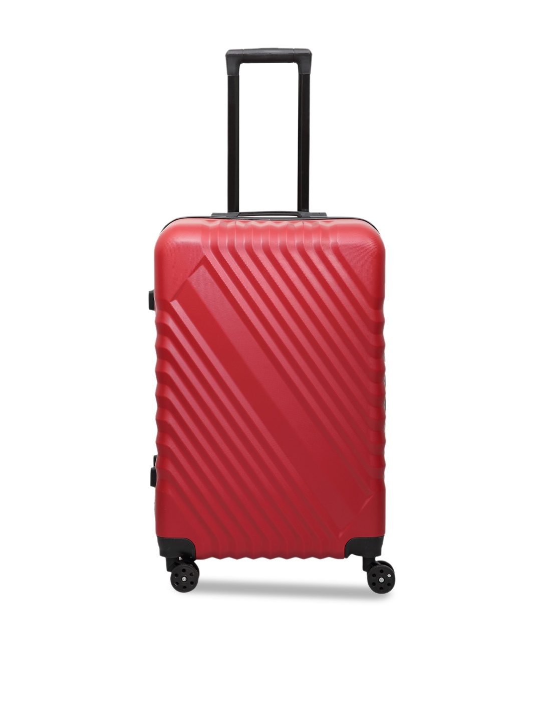 

Polo Class Textured Hard Sided Large Trolley Suitcase, Red