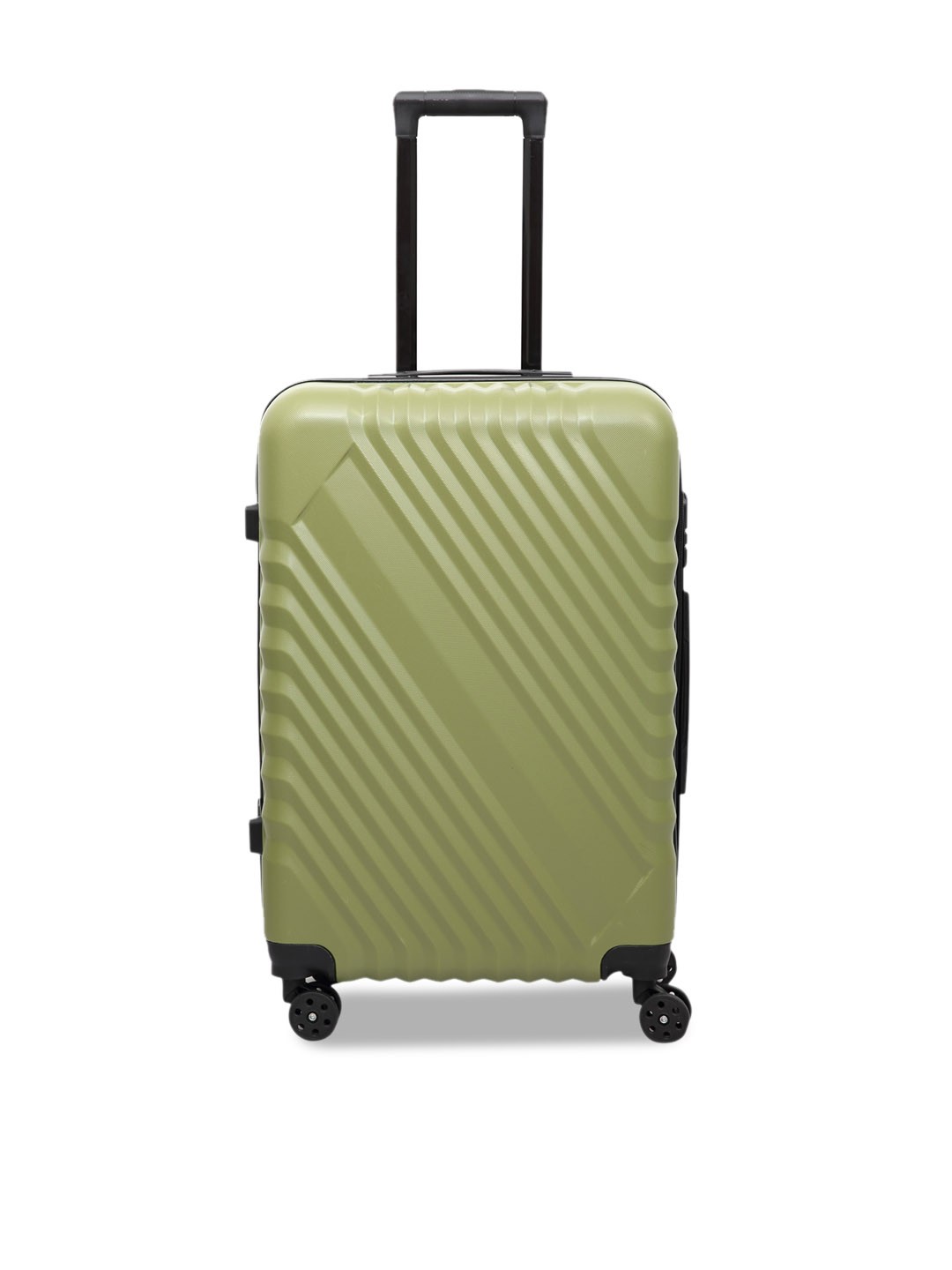 

Polo Class Hard Case Textured Cabin Trolley Bag, Green
