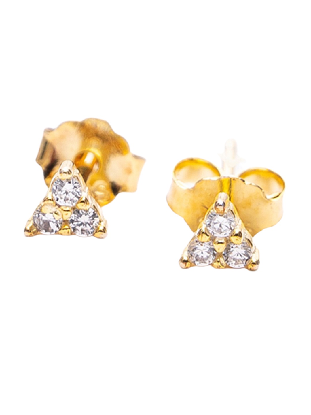 

PALMONAS 18K Gold-Plated Geometric Shape Studs Earrings