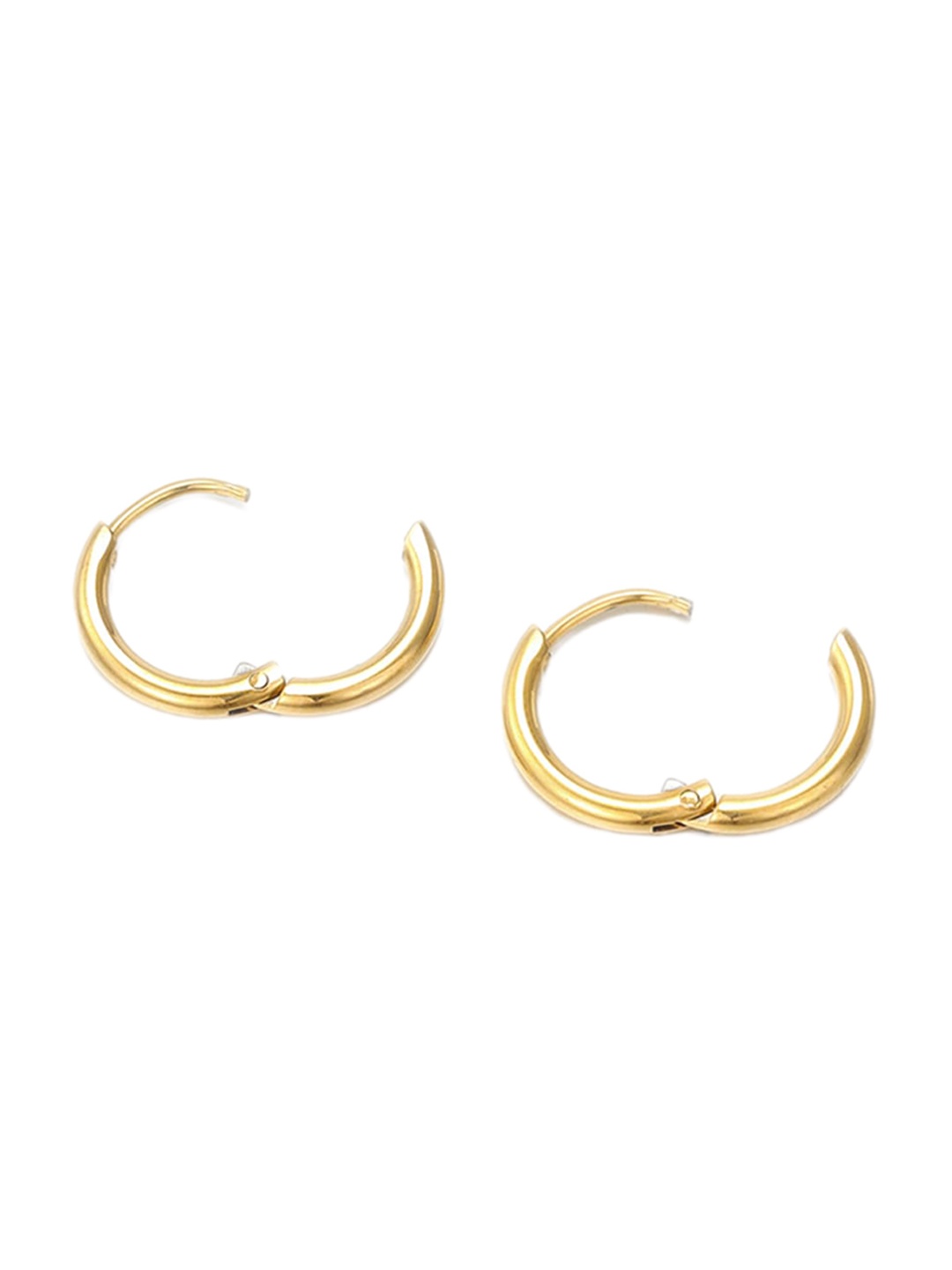 

PALMONAS Gold-Plated Hoop Earrings