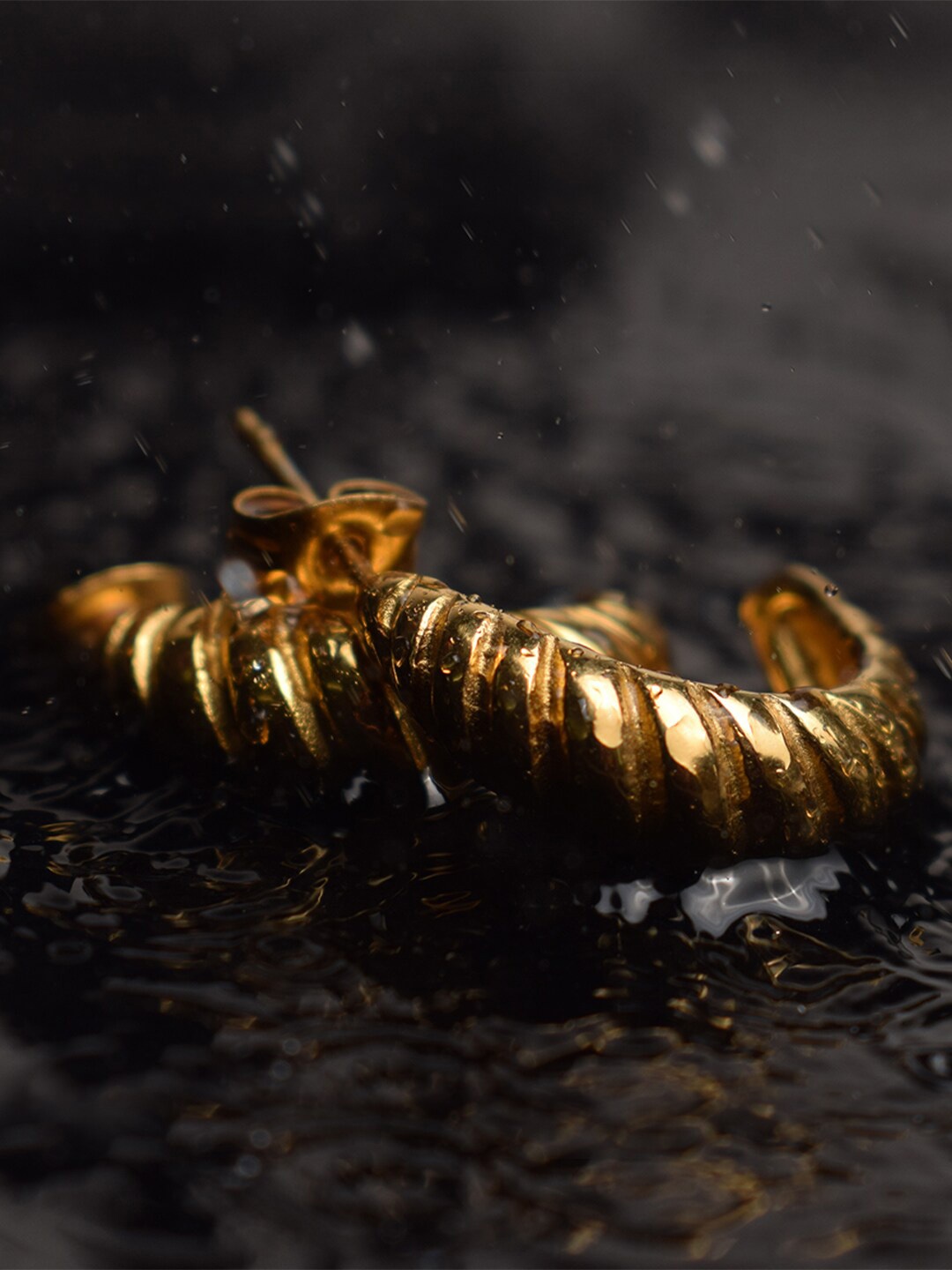 

PALMONAS 18K Gold-Plated Drop Earrings