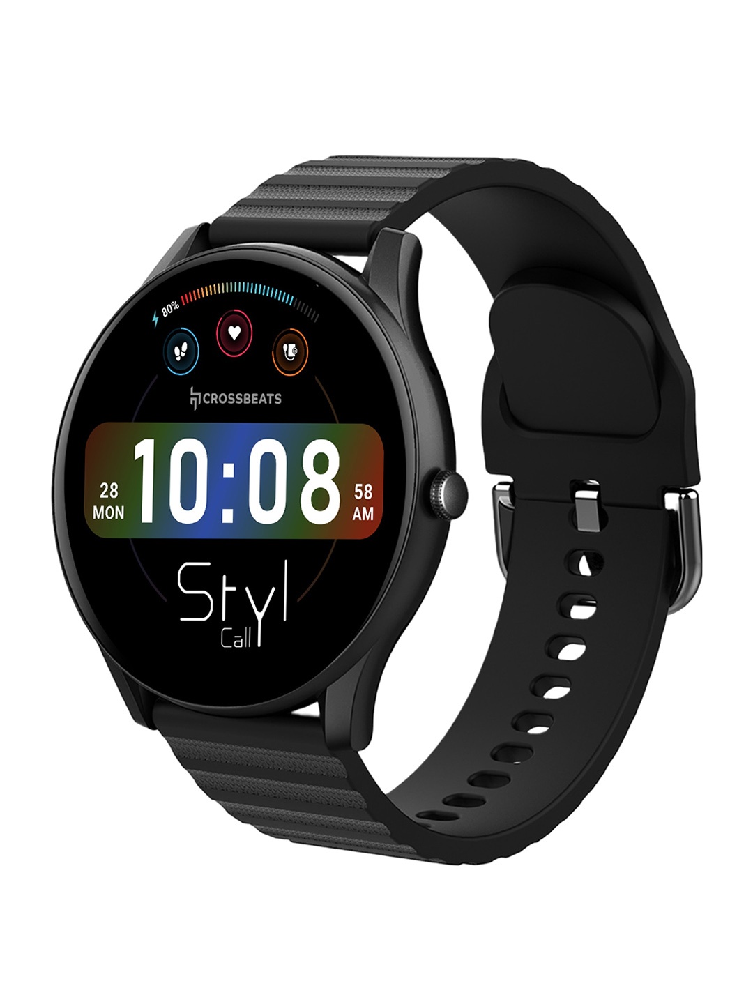 

CrossBeats Orbit Styl Smart Watch, Black