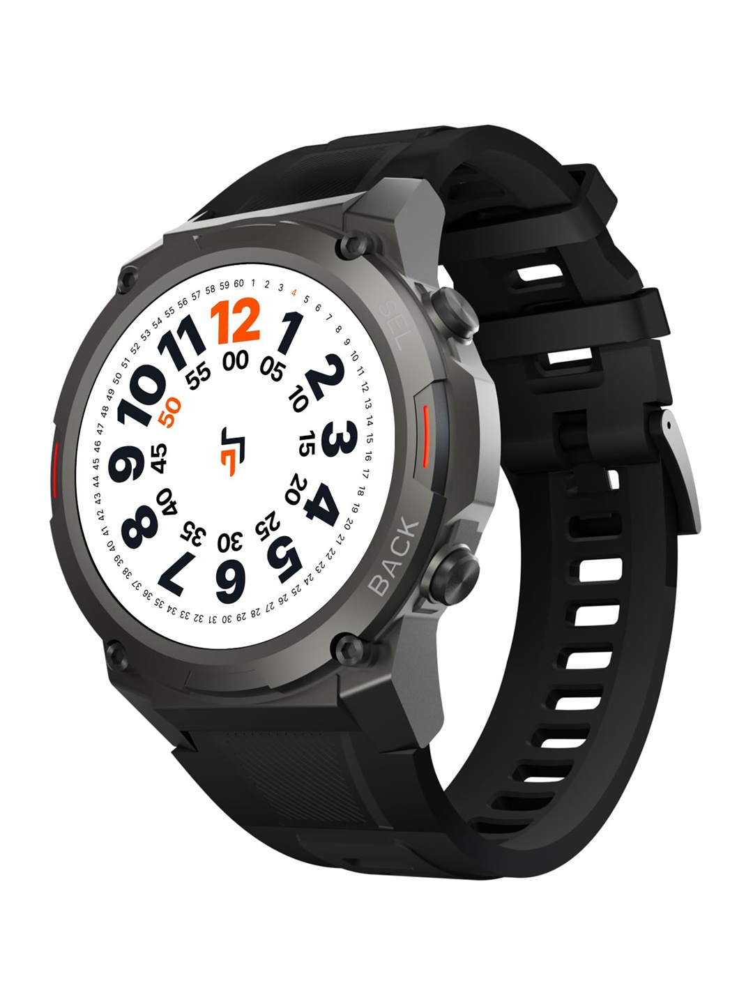 

CrossBeats CB--Armour-Dive Bluetooth Calling Smart Watch, Black