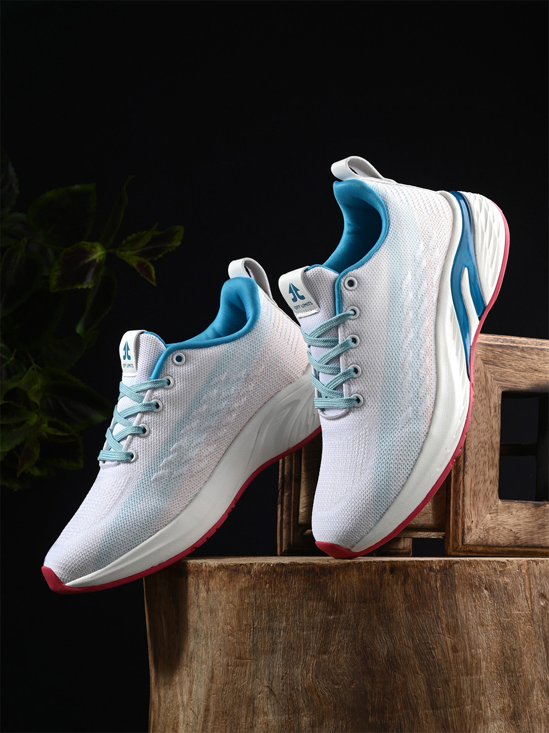 

OFF LIMITS Women Memory Foam Mesh Running Shoes, Off white