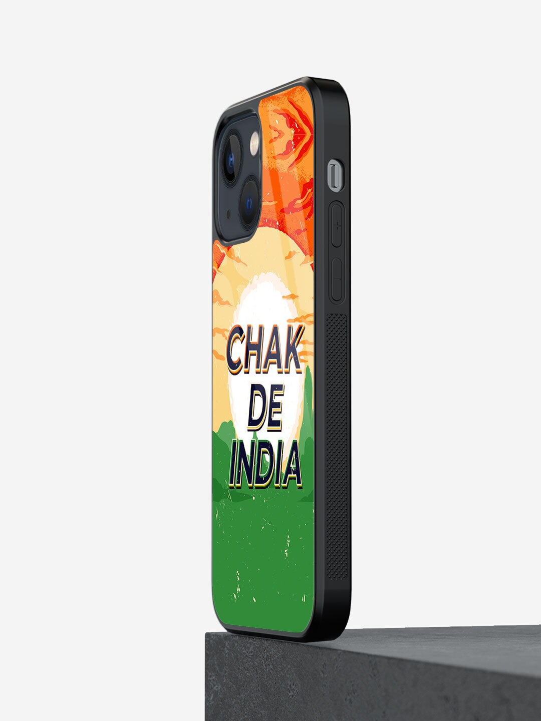 

macmerise SM Chak De India iPhone 13 Mini Phone Back Case, Orange
