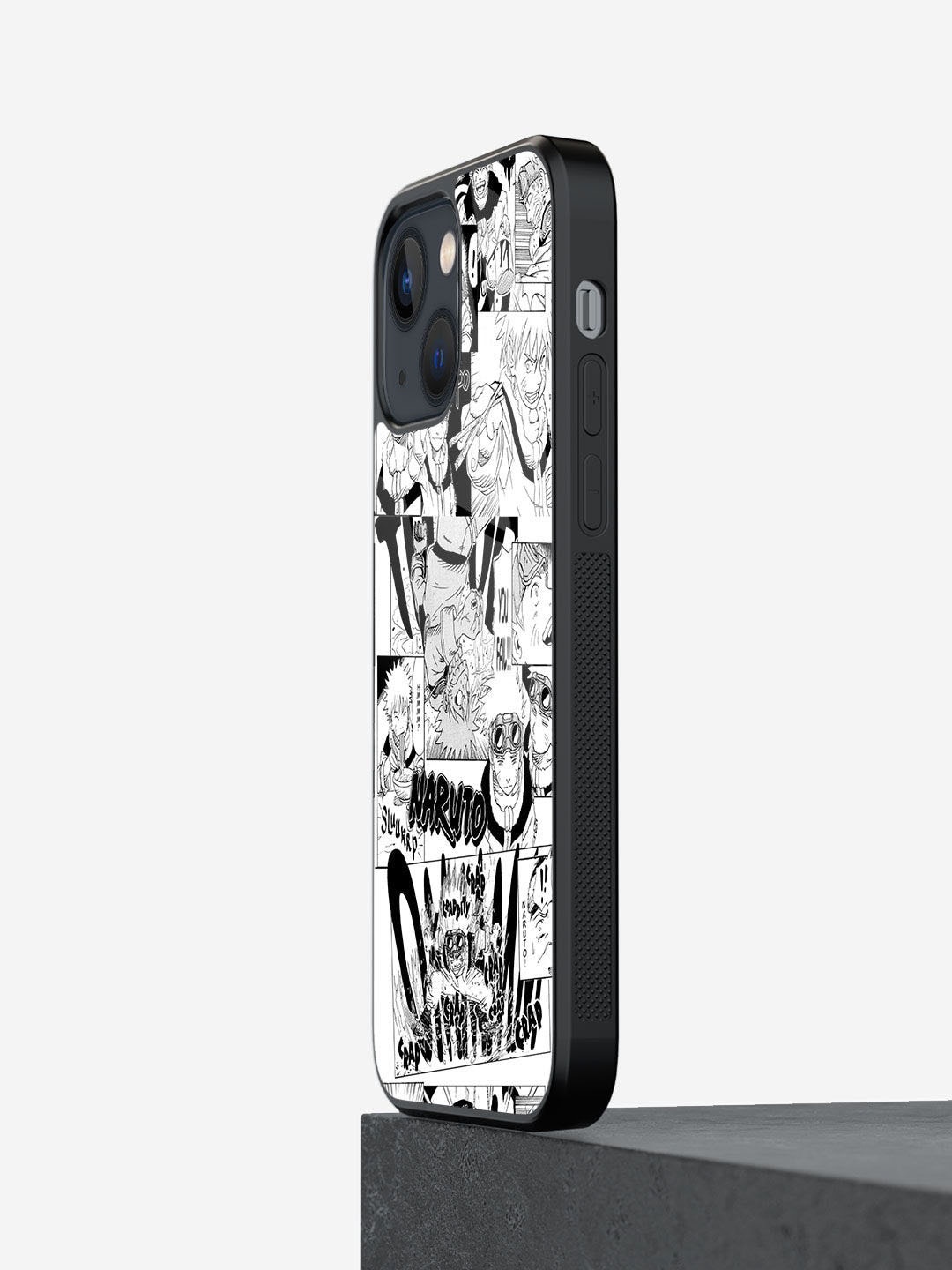 

macmerise Naruto Printed iPhone 13 Mini Phone Back Case, White