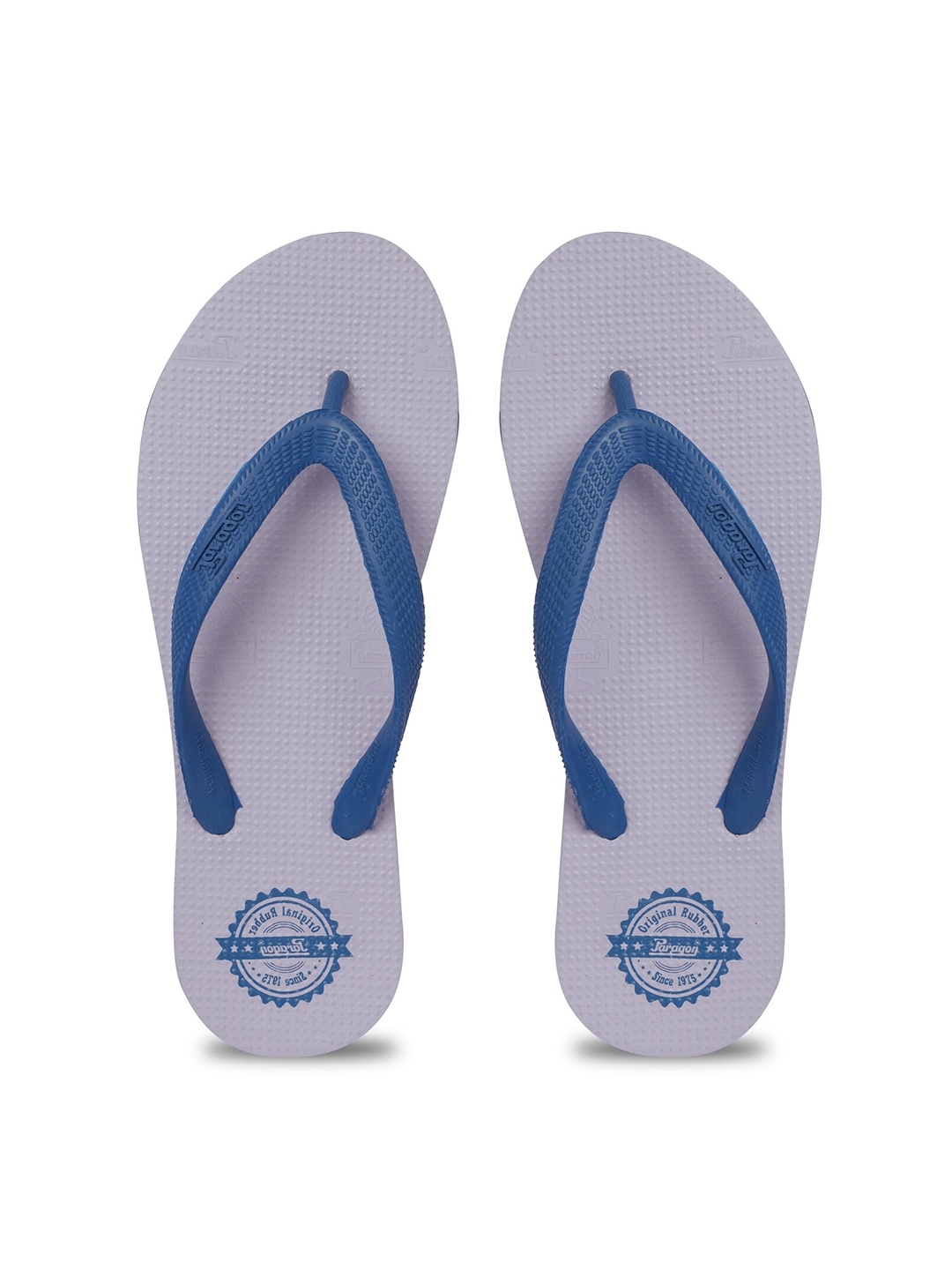 

Paragon Women Textured Thong Flip-Flops, Blue