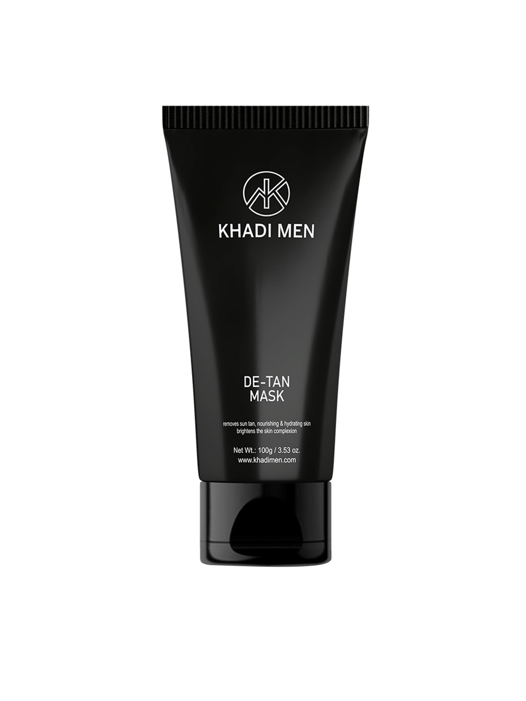 

Khadi Men De-Tan Face Mask to Remove Sun Tan - 100 g, Black