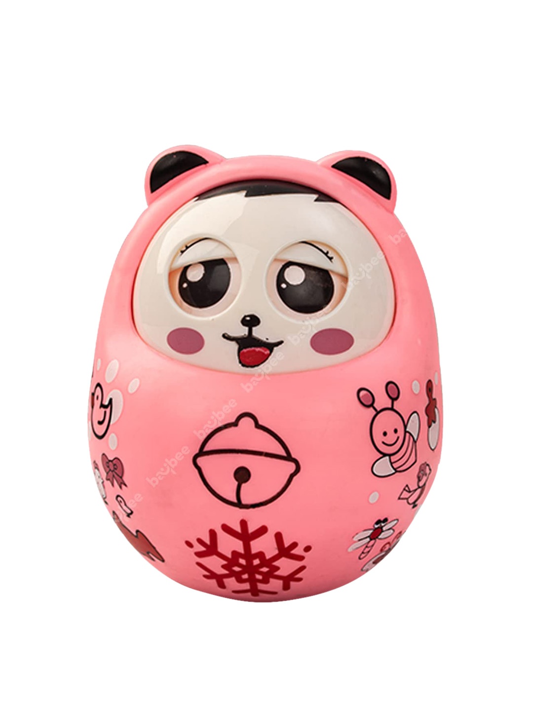 

BAYBEE Kids Musical Roly Poly Toy, Pink