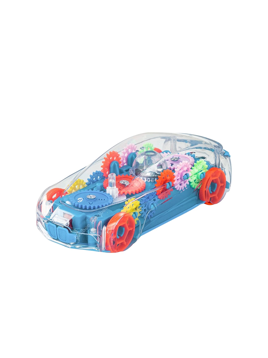 

BAYBEE Kids 3D Gear Car, Blue