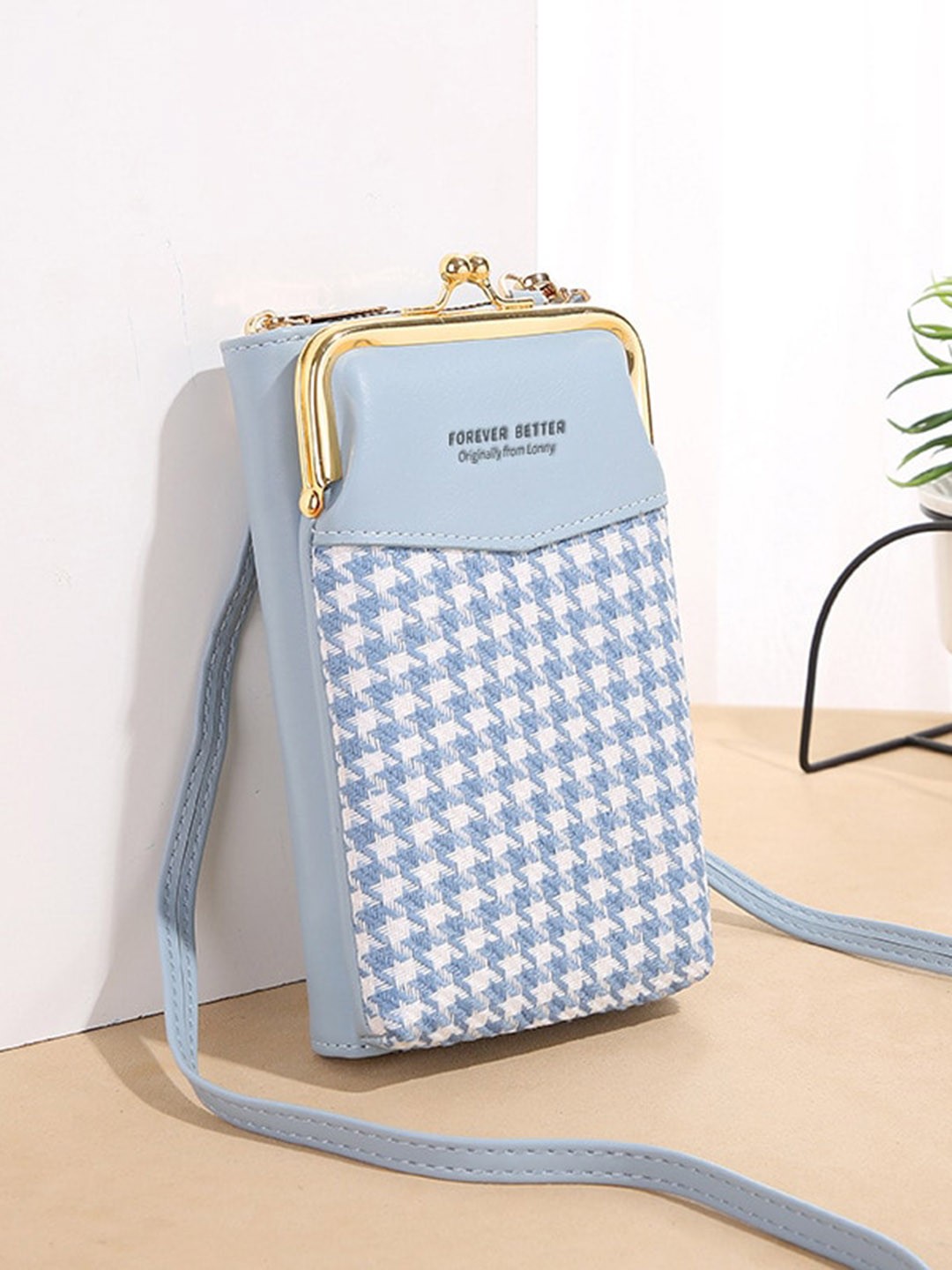 

Diana Korr PU Bucket Handheld Bag with, Blue