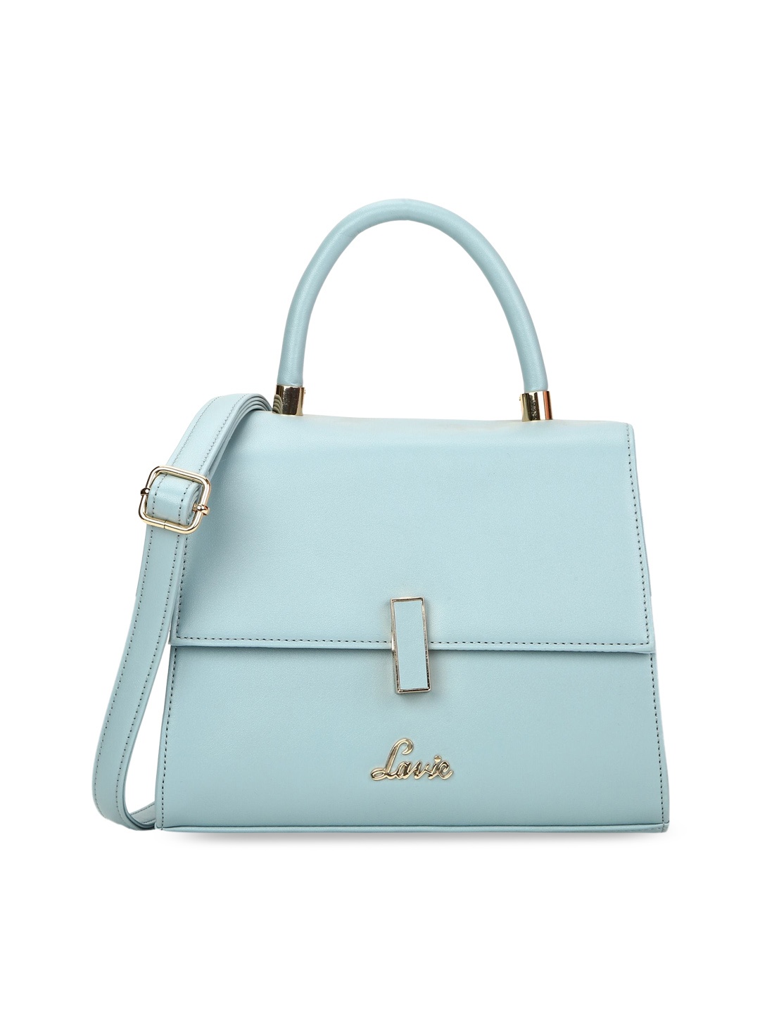 

Lavie Textured Structured Satchel, Blue