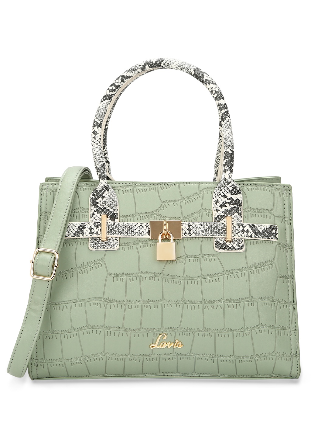 

Lavie Textured Structured Handheld Bag, Green