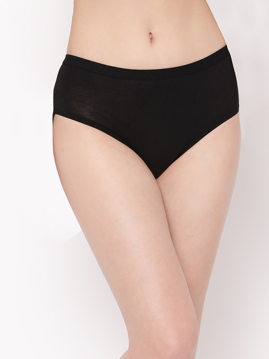 

Clovia Women Modal Hipster Briefs, Black