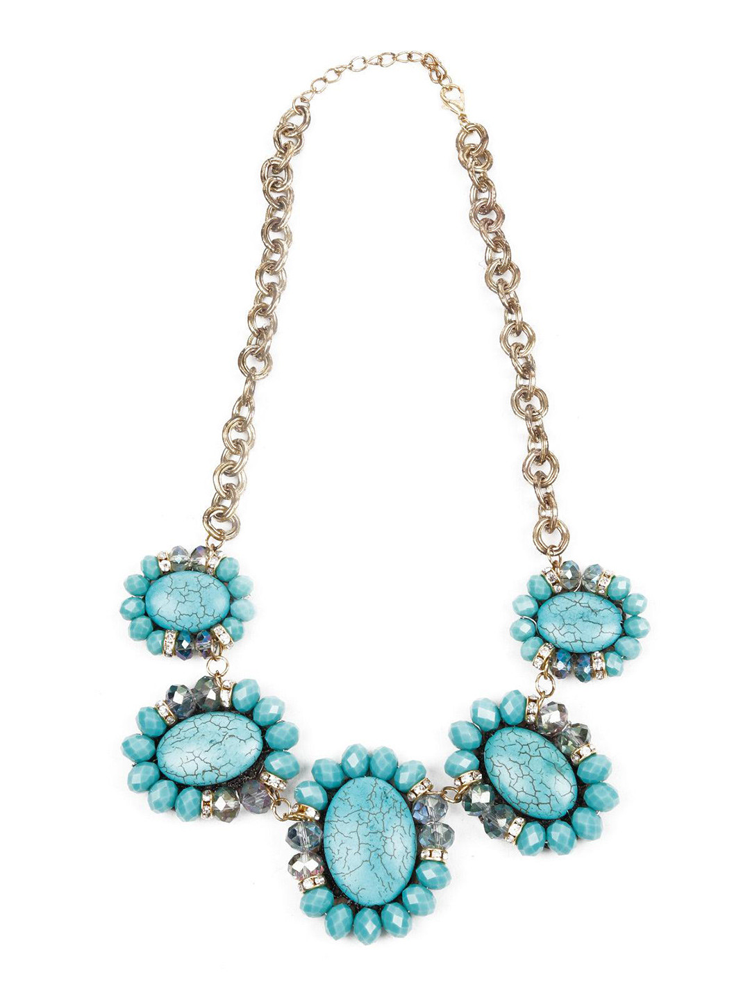 

ODETTE Gold-Plated Beaded Choker Necklace